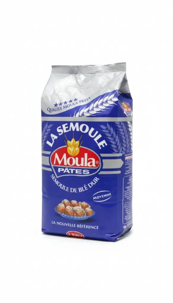 SEMOLINA MOULA 1KG MEDIUM