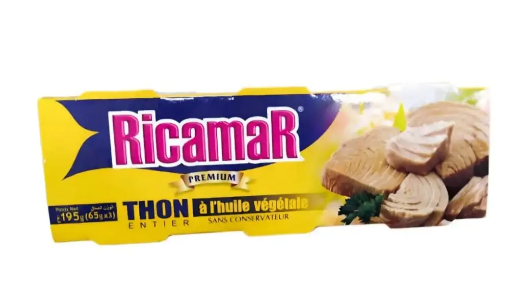 Ricamar Tuna in Oil – 65g × 3 Pack