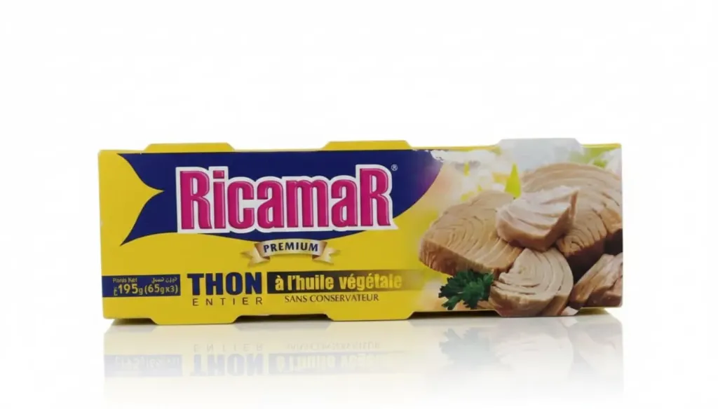 Ricamar Tuna in Oil – 65g × 3 Pack