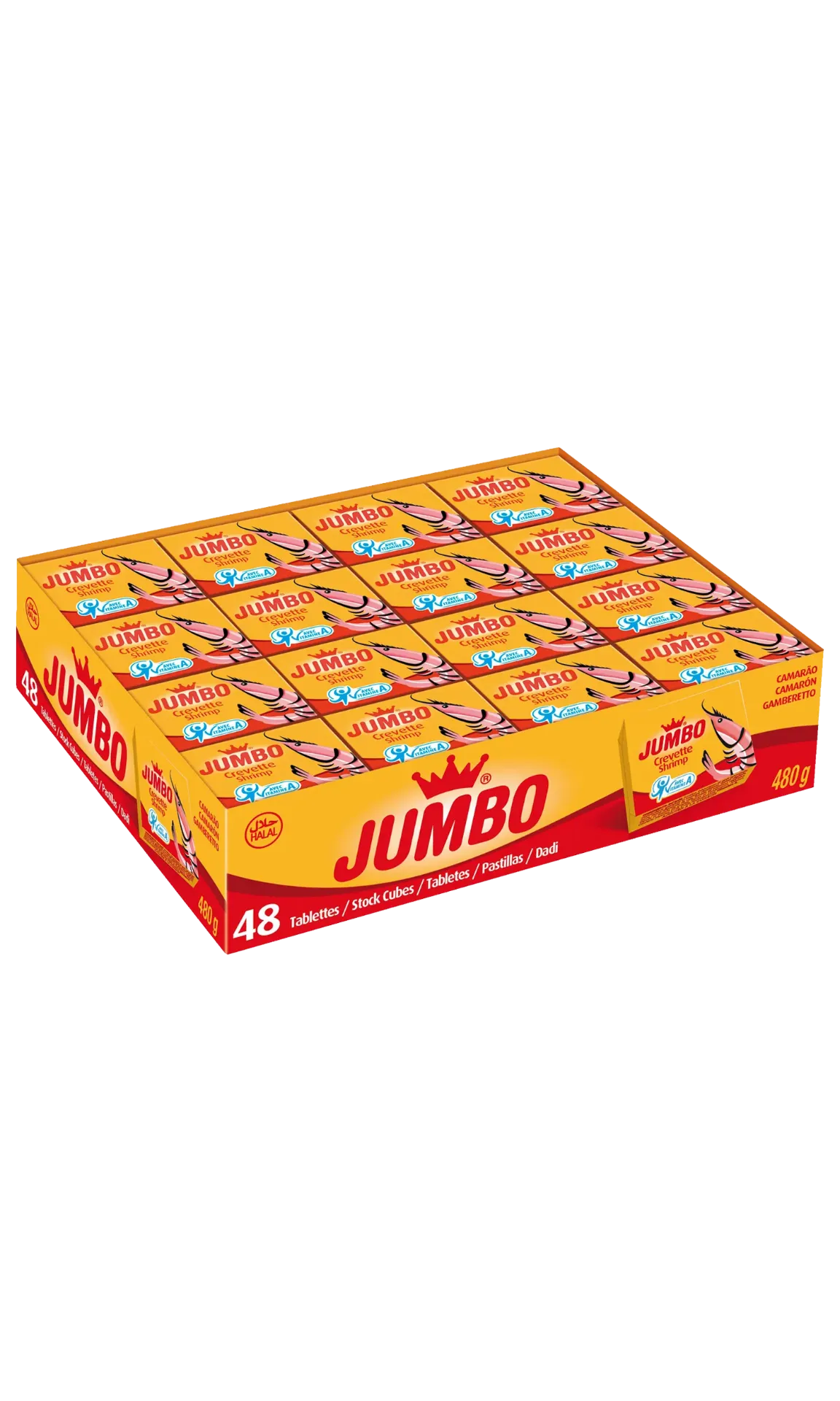 Jumbo Stock Cubes, beef flavour, pack of 24
