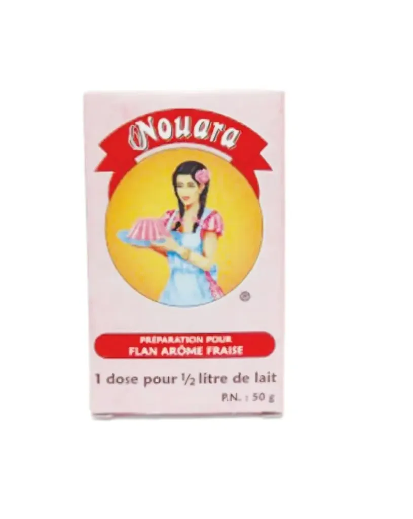 Nouara Flan Strawberry – 50g