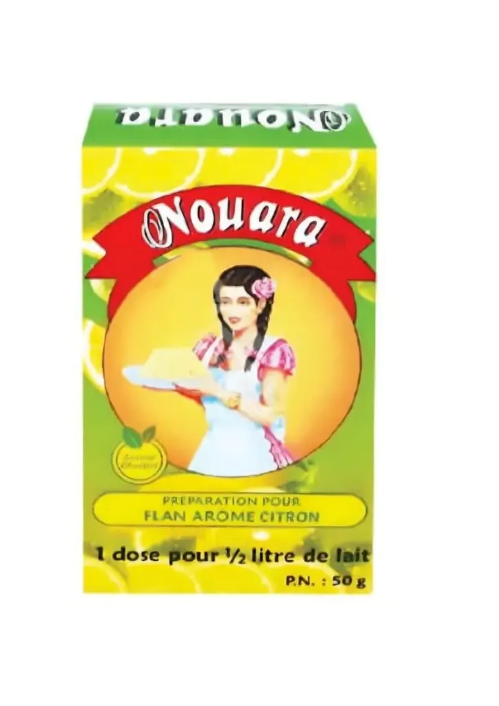 Nouara Flan Lemon – 50g