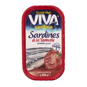 Viva Sardines in Tomato Sauce – 125g